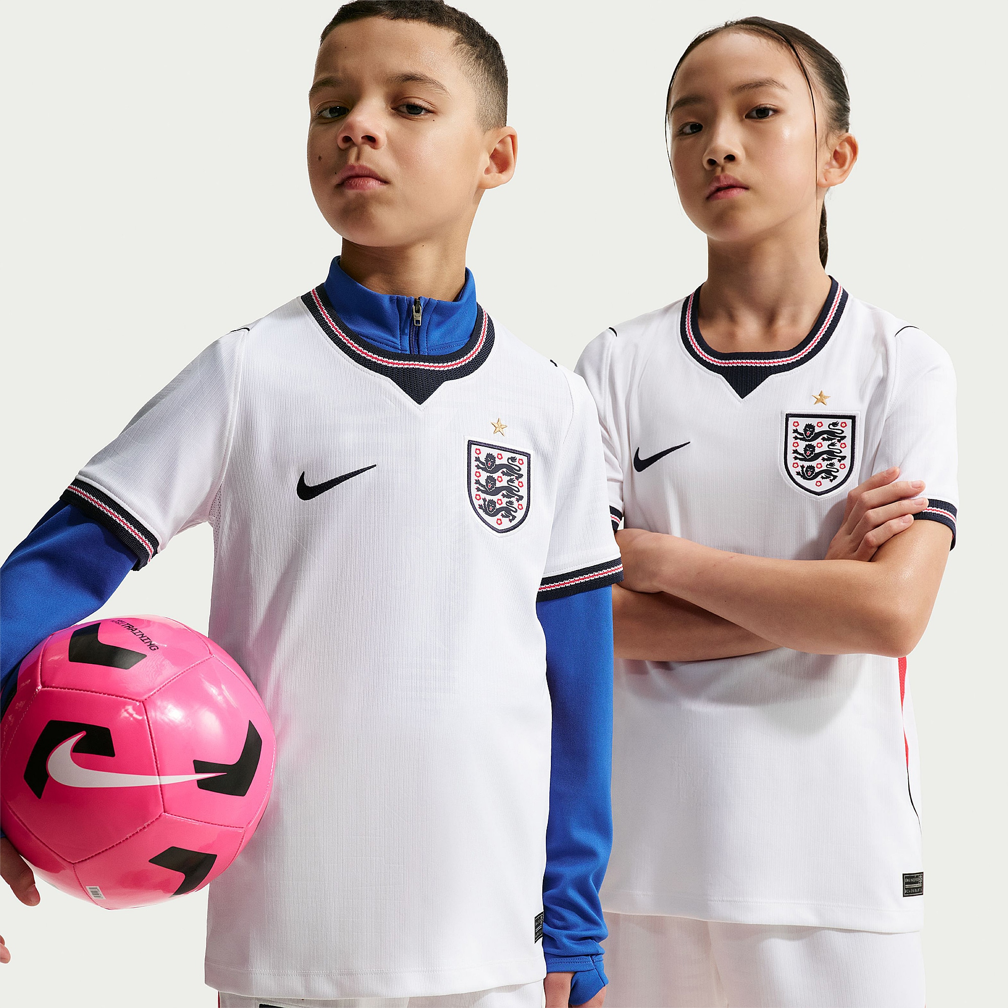 England 2026 National Teams Home Kids Shirt - View 3
