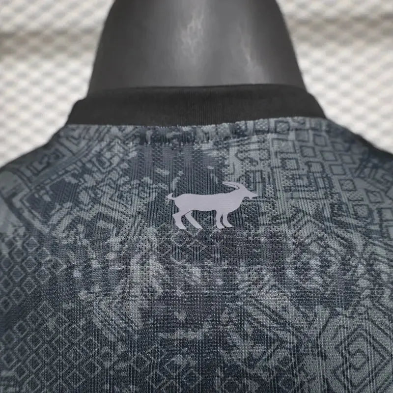 Camisa Argentina GOAT #10 - Jogador Masculina Blackout Comma - View 3