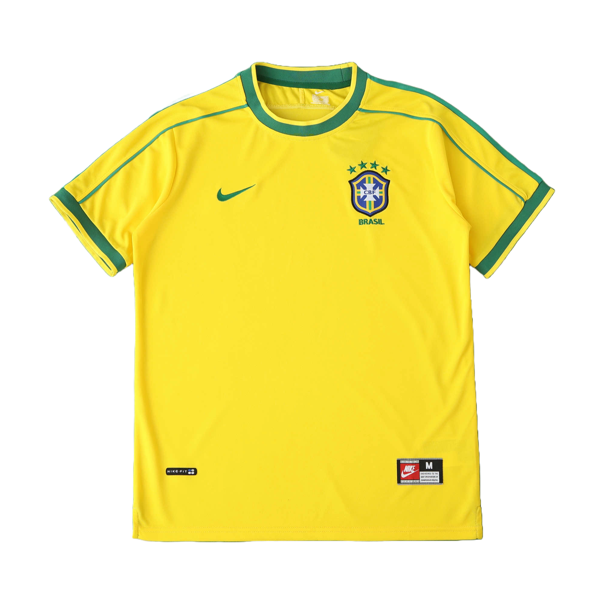 Brazil 1998 Retro Home Shirt