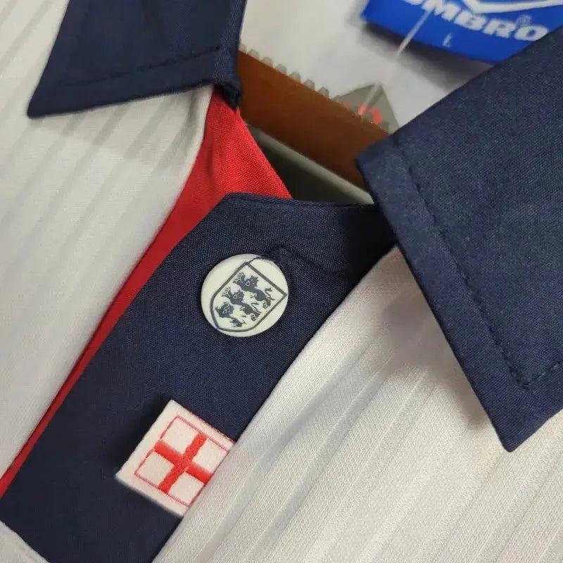 England 1998 Retro Home Shirt - View 6