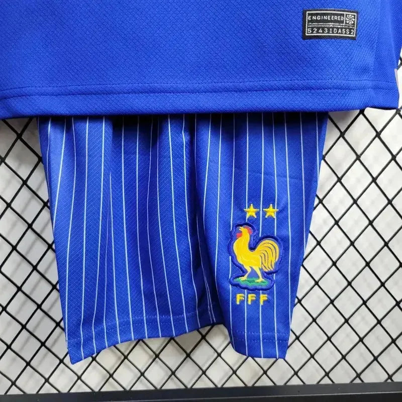 France 24/25 Home Kids Shirt - View 9