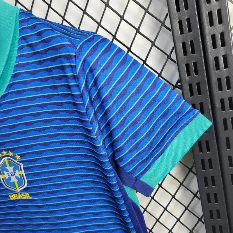 Brazil 24/25 Away Kids Shirt - View 7