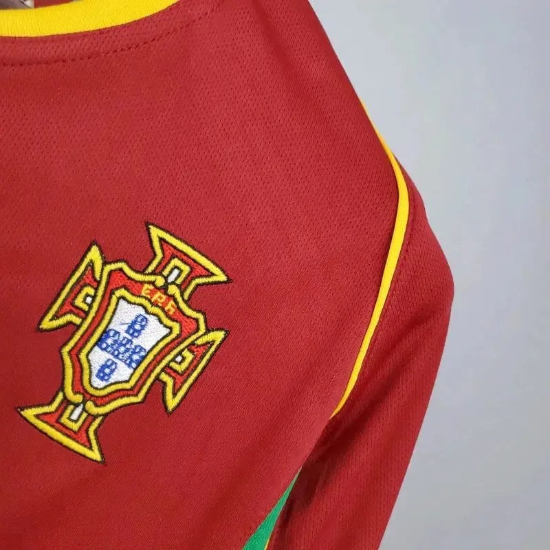Portugal 2002 Retro Home Shirt - View 4