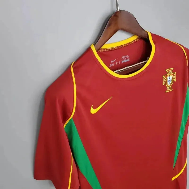 Portugal 2002 Retro Home Shirt - View 6