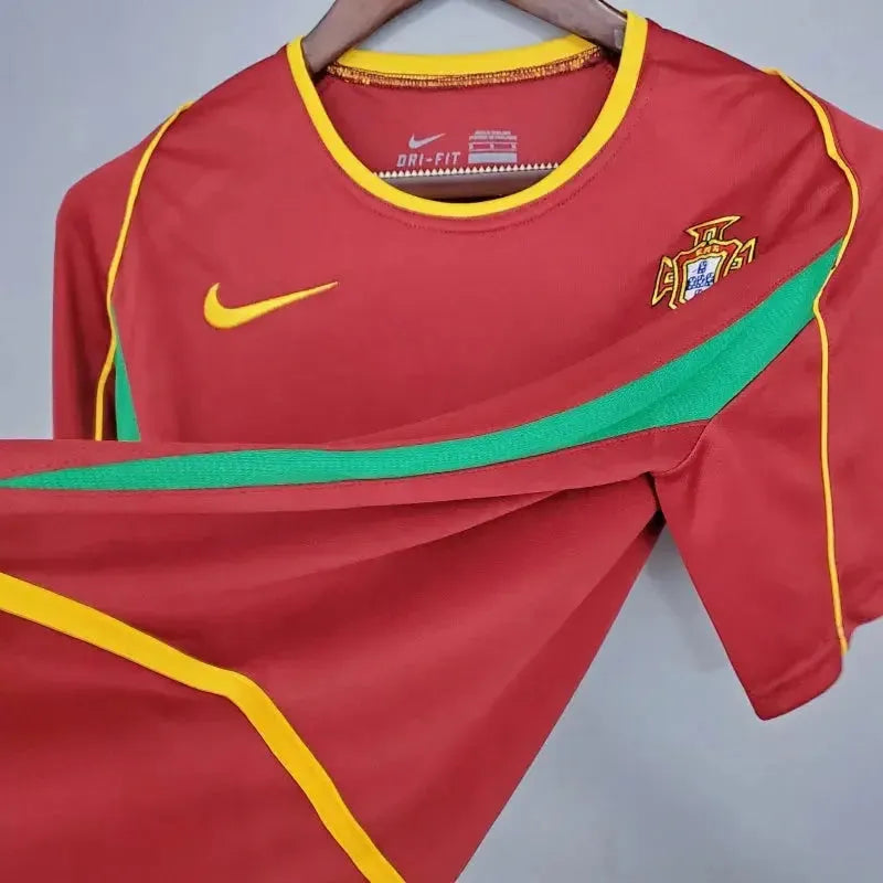 Portugal 2002 Retro Home Shirt - View 7