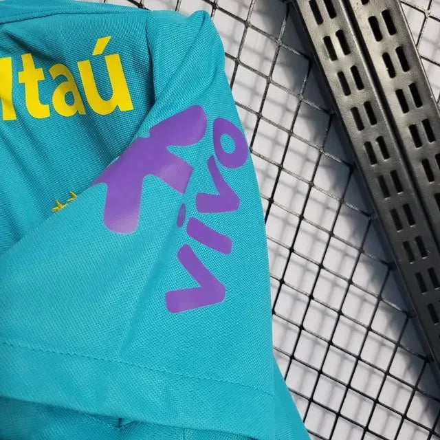 Brazil 21/22 Pre-Match Training Shirt - View 6