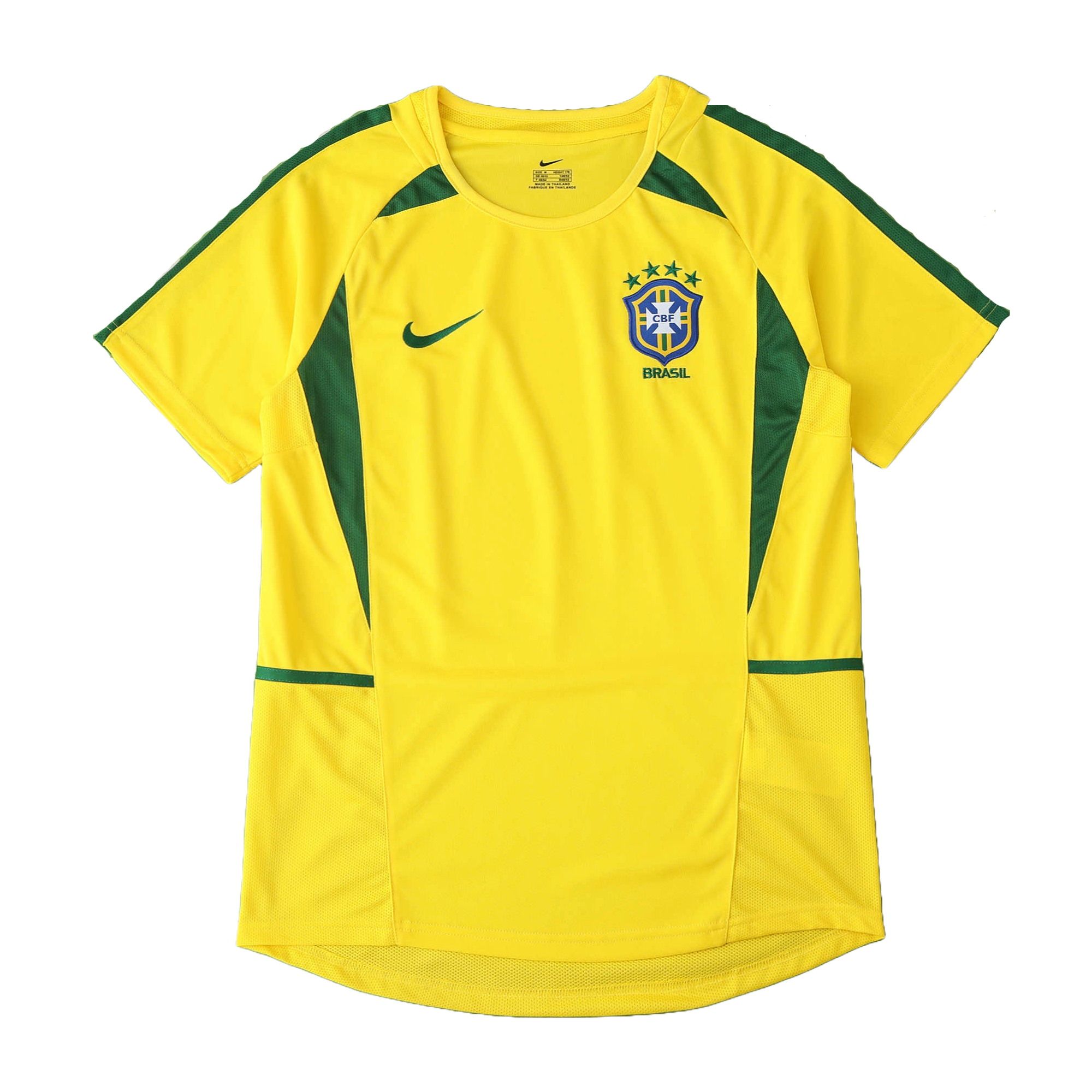 Brazil 2002 Retro Home Shirt