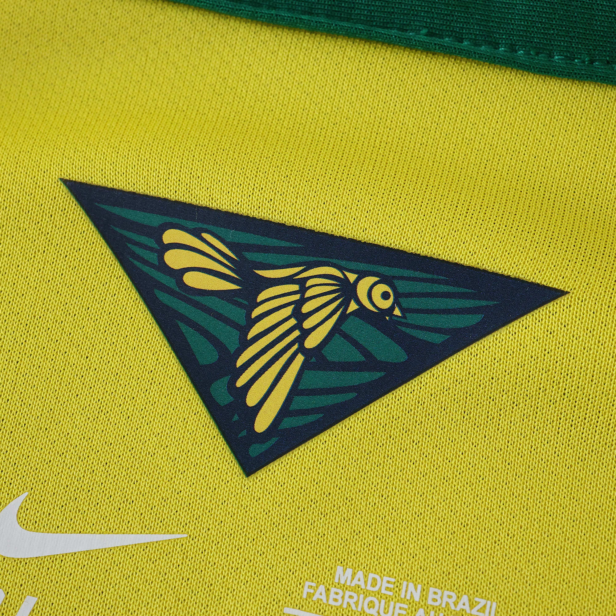 Brazil 2014 Retro Home Shirt - View 8
