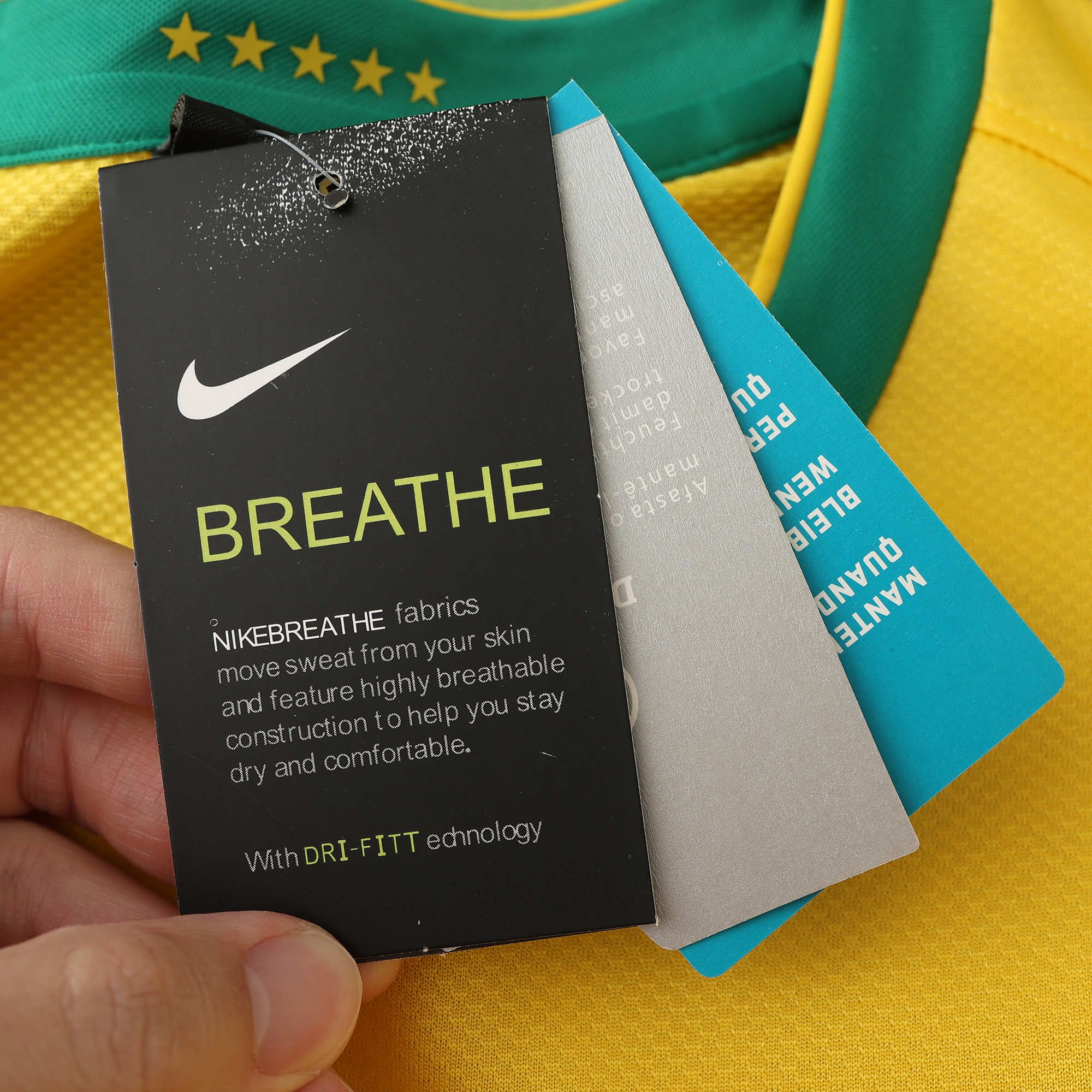Brazil 2006 Retro Home Shirt - View 7
