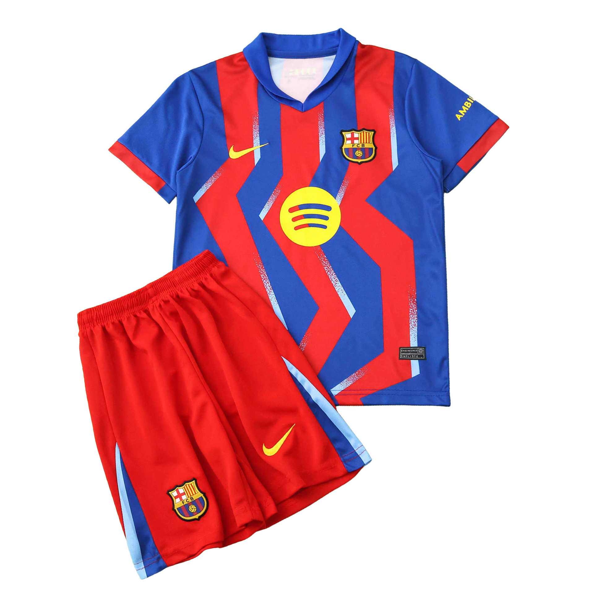 Blaugrana 25/26 Fourth Kids Shirt