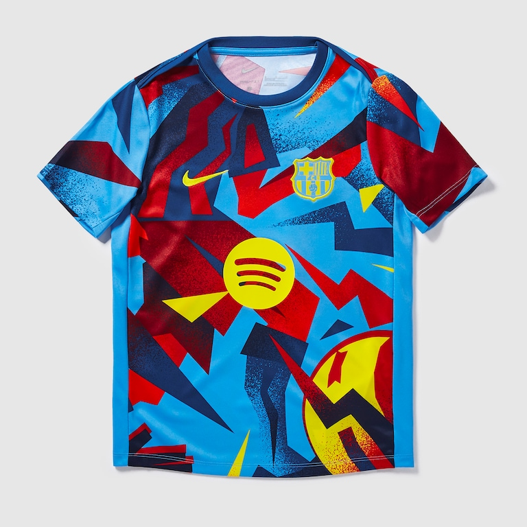 Blaugrana 25/26 Pre-Match Fourth Kids Shirt
