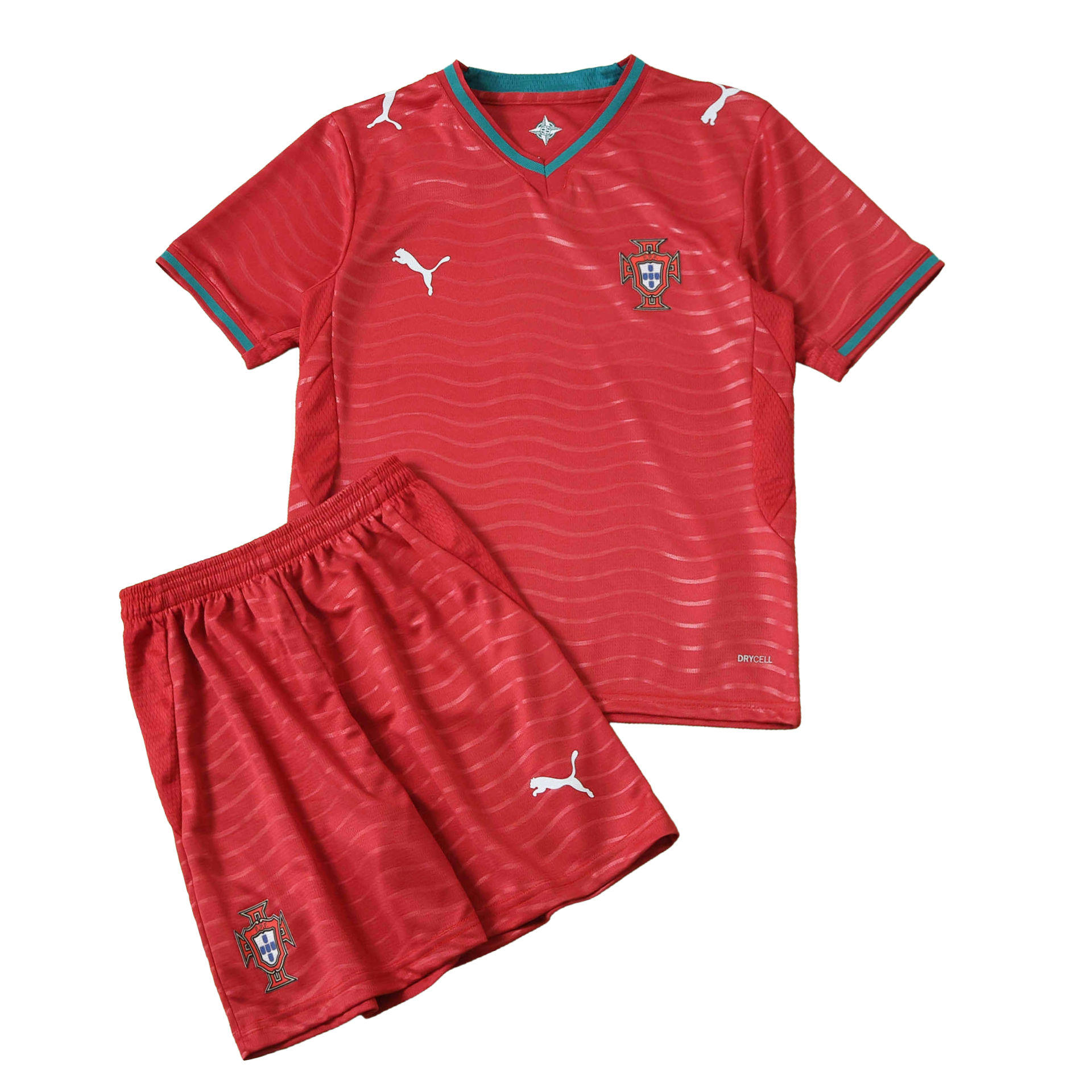 Portugal 2026 National Teams Home Kids Shirt