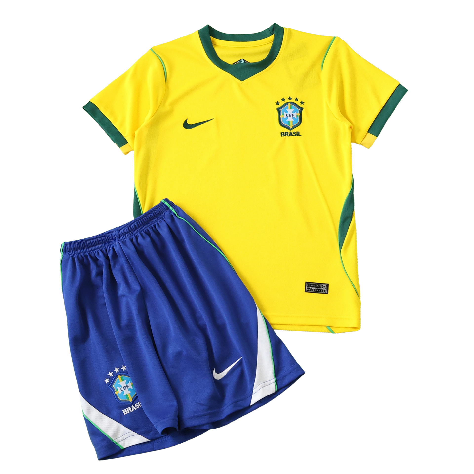 Brazil 2026 National Teams Home Kids Shirt