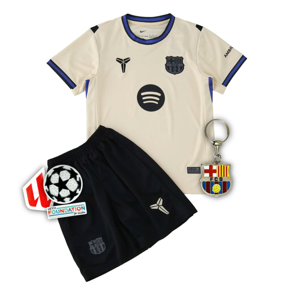 Blaugrana Kobe Bryant 25/26 Away Kids Shirt