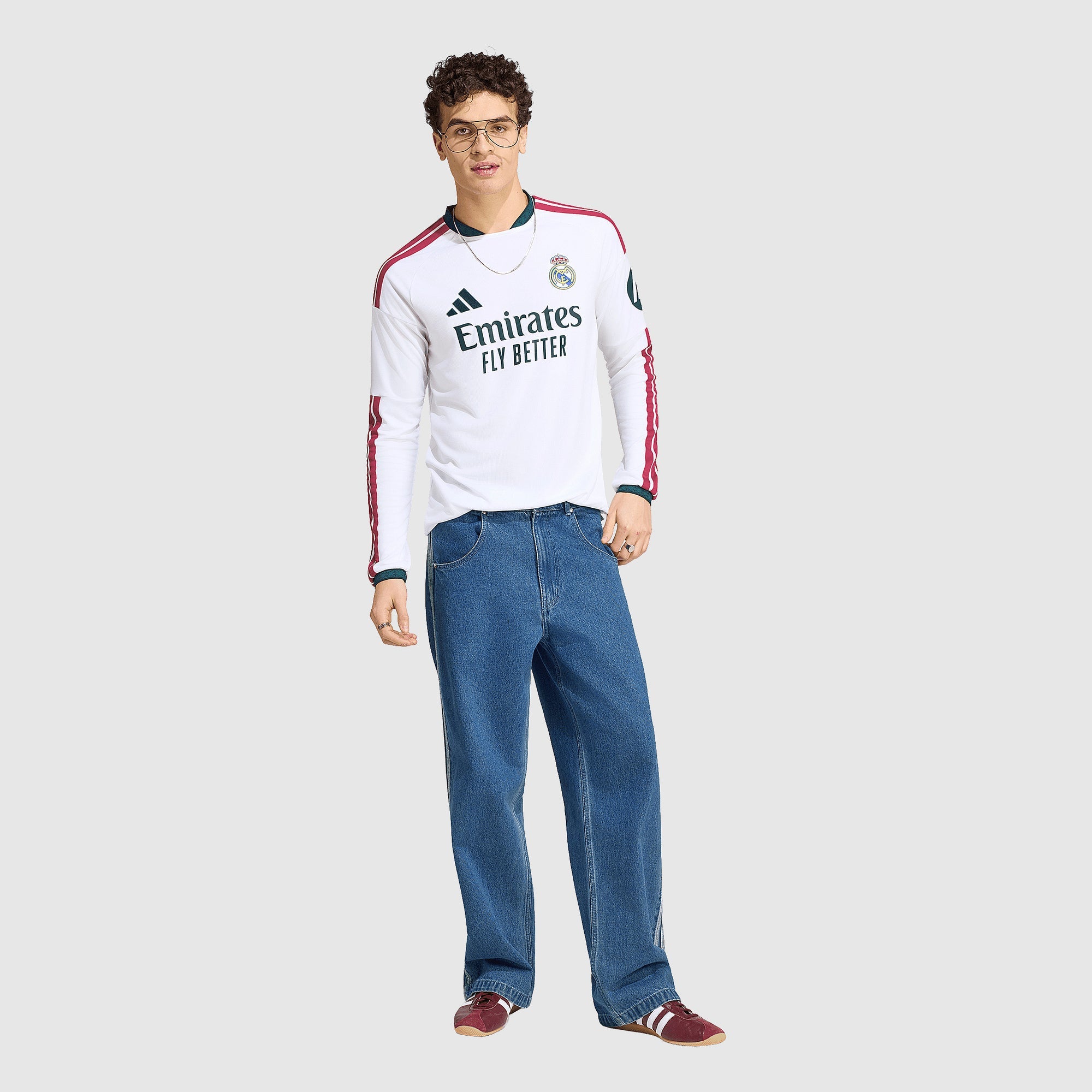 Home 26/27 Men's Shirt Long Sleeve - Model