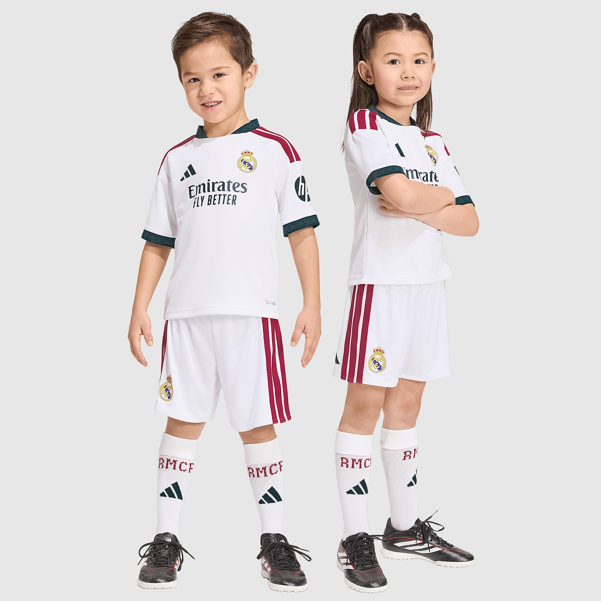 Home 26/27 Kids Shirt Kit - Model Back