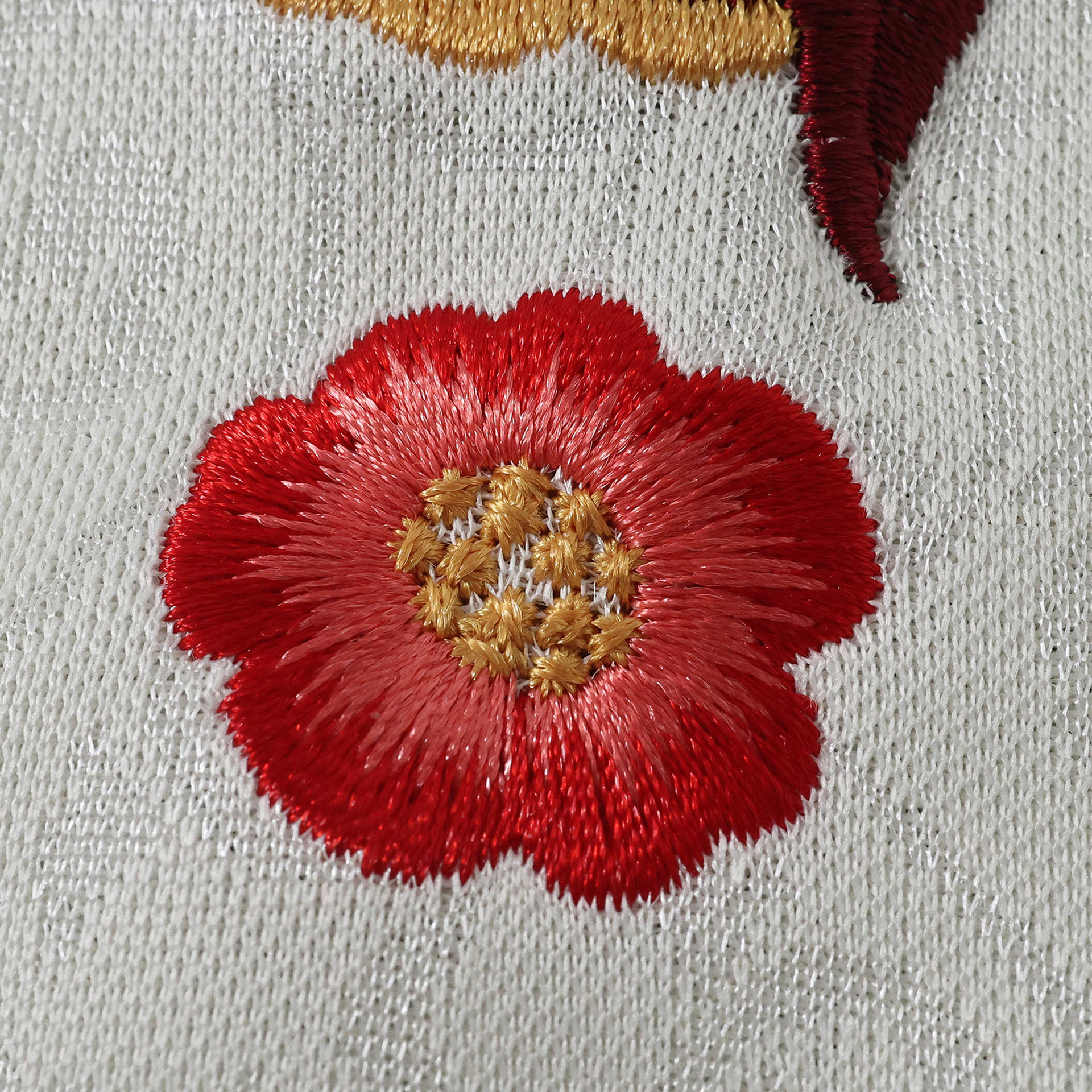 Embroidered Home 26/27 Shirt - Flower Close-Up