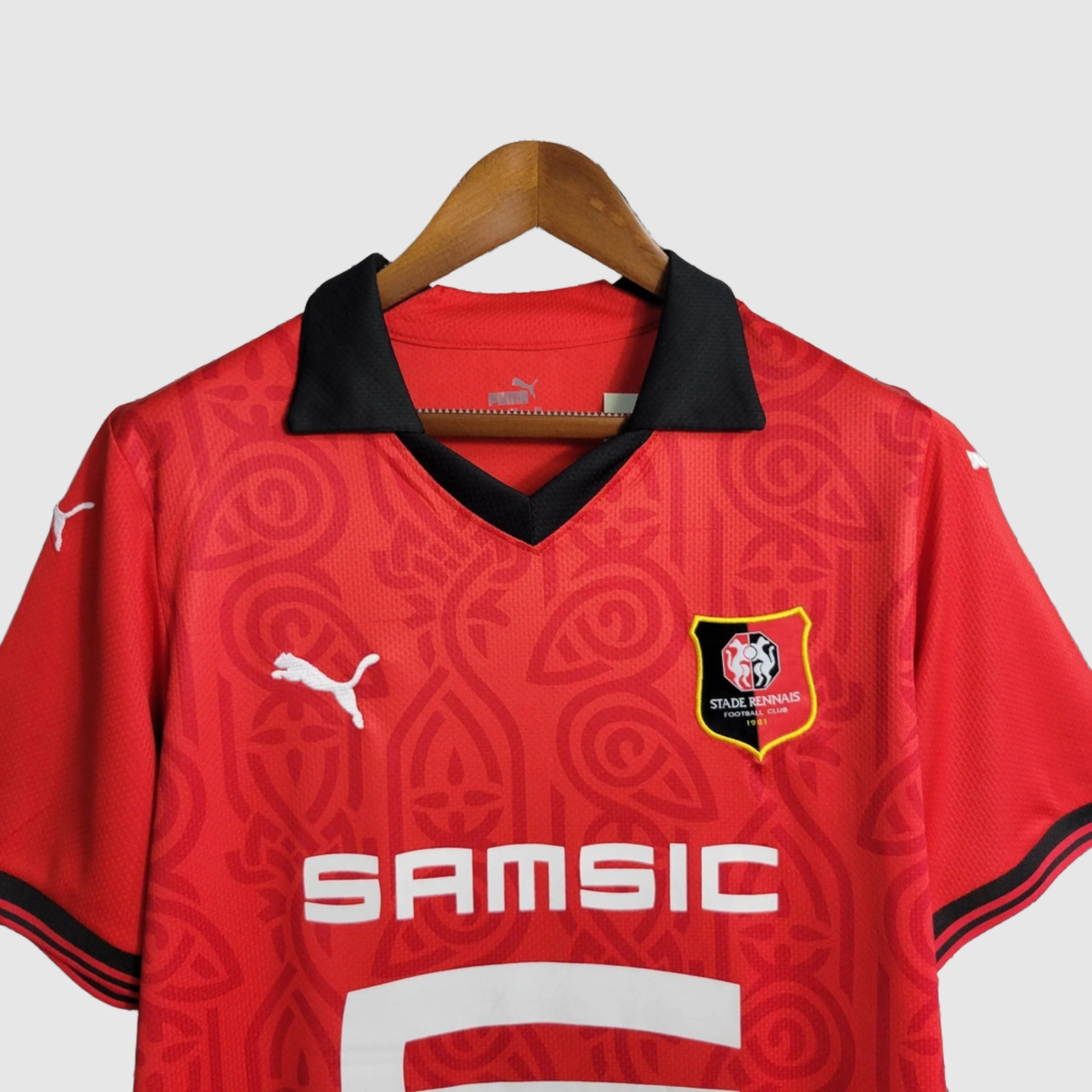 Les Rouges et Noirs 23/24 Home Shirt - View 8