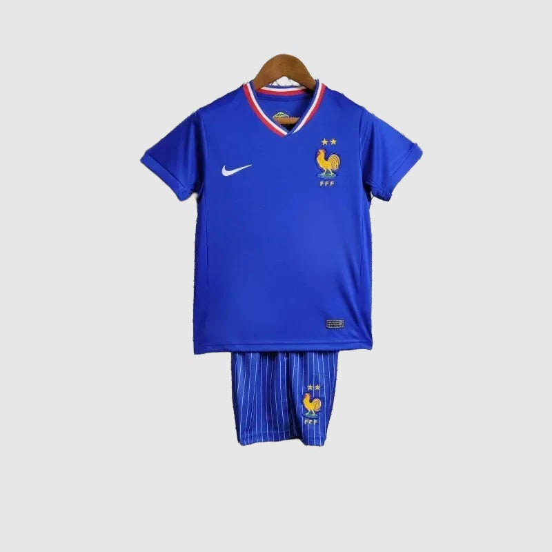 France 24/25 Home Kids Shirt - View 4