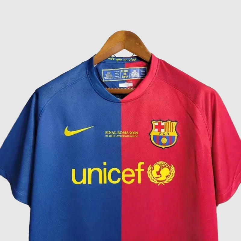 Blaugrana 2008 Retro Home Shirt - View 2